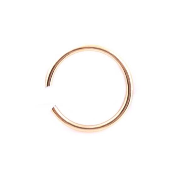 5 Stainless Steel Hoops 6mm - Picture 3 of 6